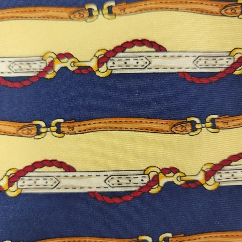 Gucci silk tie designed by Paolo gucci